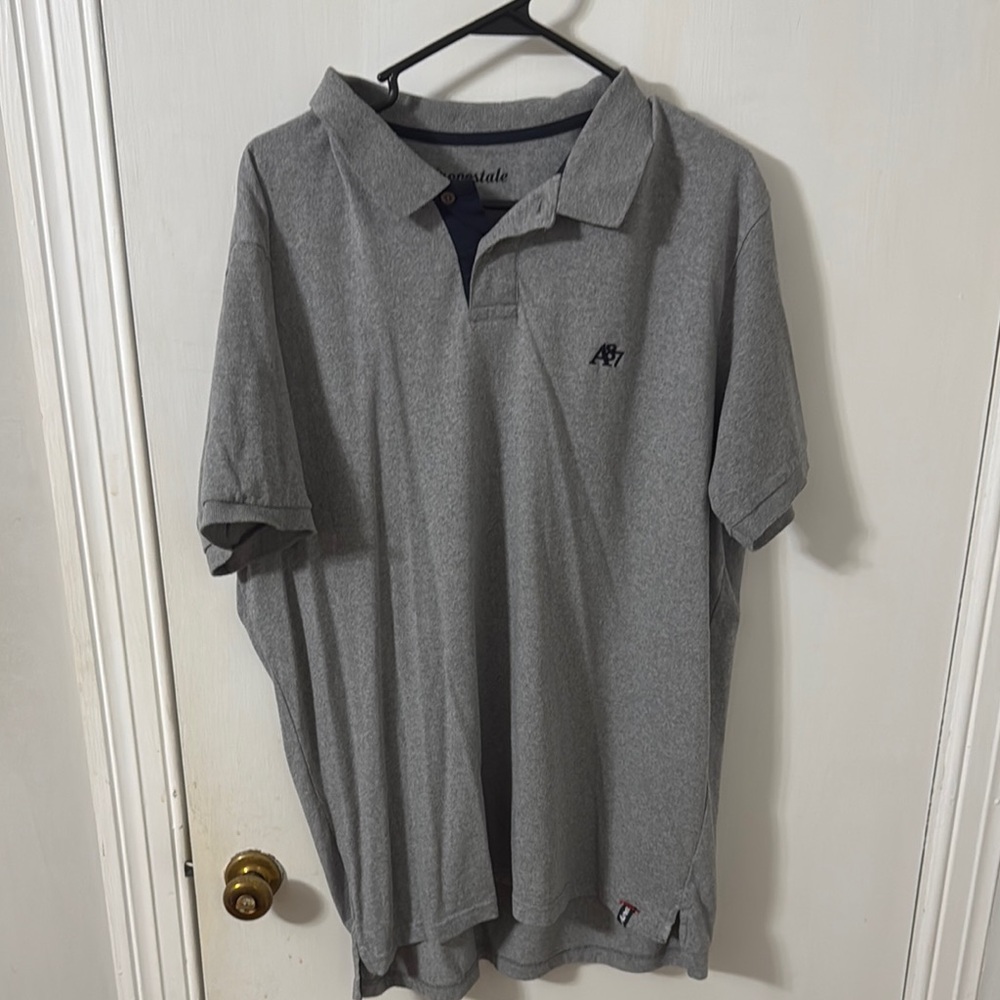 Aeropostale Gray Polo Shirt